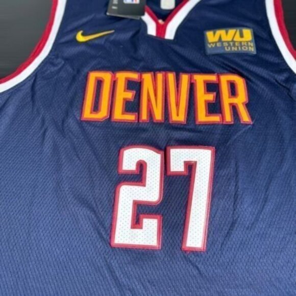 Nike Denver Nuggets Men's Jamal Murray #27 NBA Jersey Stitched Size 54 XL - Picture 4 of 8